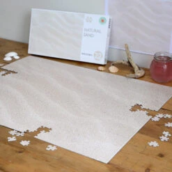 Natural Sand- Impuzzible No.22 - 1000 Piece Jigsaw Puzzle -All Jigsaw Puzzles ajp Natural Sand Impuzzible 22 1000piece lifestyle7 AJP13036
