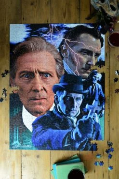 Peter Cushing King Of Horror 1000 Piece Jigsaw Puzzle -All Jigsaw Puzzles ajp Peter Cushing King of Horror 1000piece lifestyle7 AJP13527