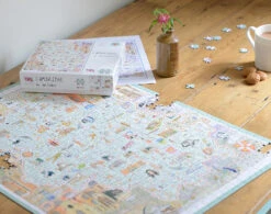 Tim Bulmer's Map Of Cambridge 1000 Piece Jigsaw Puzzle -All Jigsaw Puzzles ajp Tim Bulmer Map of Cambridge 1000piece 760X600 AJP13547