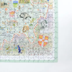Tim Bulmer's Map Of Cambridge 1000 Piece Jigsaw Puzzle -All Jigsaw Puzzles ajp Tim Bulmer Map of Cambridge 1000piece AJP13547 lifestyle 2