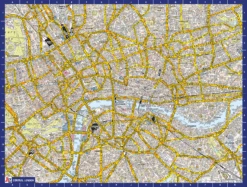 A To Z Map Of London 1000 Piece Jigsaw