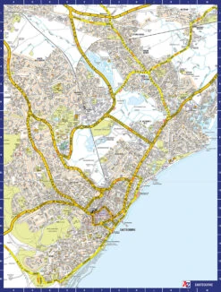A To Z Map Of Eastbourne 1000 Piece Jigsaw
