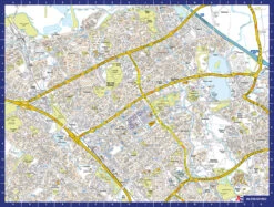 A To Z Map Of Milton Keynes 1000 Piece Jigsaw