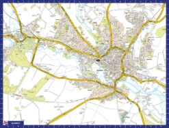A To Z Map Of Salisbury 1000 Piece Jigsaw