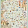 Tim Bulmer's Map Of Cambridge 1000 Piece Jigsaw Puzzle