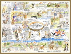 Dogs - Tim Bulmer 1000 Piece Jigsaw Puzzle