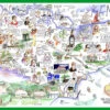 Map Of Kent - Tim Bulmer 1000 Piece Jigsaw Puzzle -All Jigsaw Puzzles ajp bulmer kent 1000 jig AJP10727 1