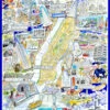 Map Of New York City - Tim Bulmer 1000 Piece Jigsaw Puzzle -All Jigsaw Puzzles ajp bulmer new york 1000 jig AJP13140