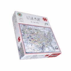 USA Map - Tim Bulmer 1000 Piece Jigsaw Puzzle 5 USA Map - Tim Bulmer 1000 Piece Jigsaw Puzzle -All Jigsaw Puzzles ajp bulmer usa 1000 lid AJP10799 5b601dc0 c92b 4f38 9bba 0043ece8368d