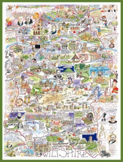 Wiltshire- Tim Bulmer 1000 Piece Jigsaw Puzzle