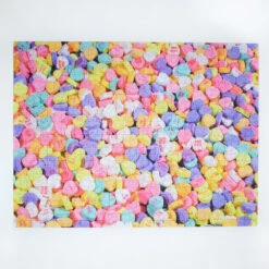 Candy Hearts- Impuzzible No.10 - 1000 Piece Jigsaw Puzzle -All Jigsaw Puzzles ajp candy hearts impuzzible 10 1000piece lifestyle2 AJP10605