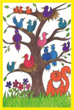 "Kit The Ginger Cat" Sight Impaired 28 Piece Wooden Jigsaw Puzzle