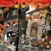 Chaos On Halloween - No.17 1000 Or 500 Piece Jigsaw Puzzles -All Jigsaw Puzzles ajp chaos at halloween 1000 jig AJP12999