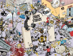 Chaos At The Movies - No.9 1000 Piece Jigsaw Puzzle