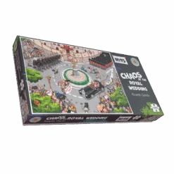 Chaos At The Royal Wedding - No.15 1000 Or 500 Piece Jigsaw Puzzle -All Jigsaw Puzzles ajp chaos at the royal wedding 1000 lid AJP10744