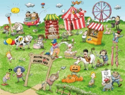 Spring Jigsaw Puzzle Bundle - Mix & Match -All Jigsaw Puzzles ajp chaos at the village fair 1000 jig AJP10546 1
