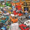 Chaos On The Road - No.13 1000 Piece Jigsaw Puzzle -All Jigsaw Puzzles ajp chaos on the road 500 jig AJP10674