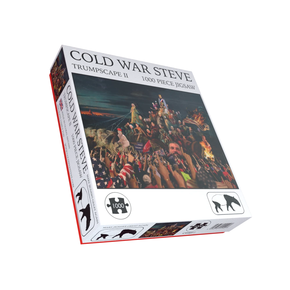 Cold War Steve Trumpscape II 1000 Piece Jigsaw Puzzle 4 Cold War Steve Trumpscape II 1000 Piece Jigsaw Puzzle - Image 2
