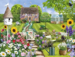 Spring Jigsaw Puzzle Bundle - Mix & Match -All Jigsaw Puzzles ajp cottages cottage garden path 1000 jig AJP13235 1
