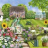 Cottage Garden Path 1000 Piece Jigsaw Puzzle -All Jigsaw Puzzles ajp cottages cottage garden path 1000 jig AJP13235