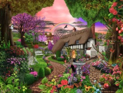 Spring Jigsaw Puzzle Bundle - Mix & Match -All Jigsaw Puzzles ajp cottages cottage garden rainbow SB1000 jig AJP10567 1