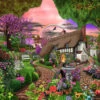 Cottage Garden Rainbow 1000 Or 500 Pieces Jigsaw Puzzles