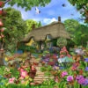 Thatched Cottage Garden 1000 Or 500 Piece Jigsaw Puzzles
