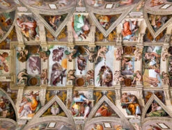 Sistine Chapel Ceiling By Michelangelo Jigsaw Puzzle - 1000 Or 500 Pieces