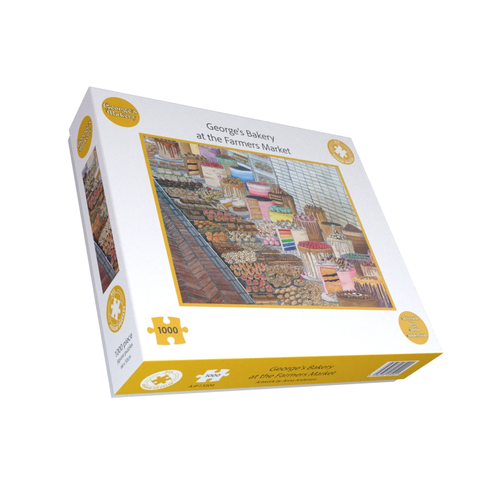 At The Farmer's Market 1000 Piece Jigsaw Puzzle 4 At The Farmer's Market 1000 Piece Jigsaw Puzzle - Image 2