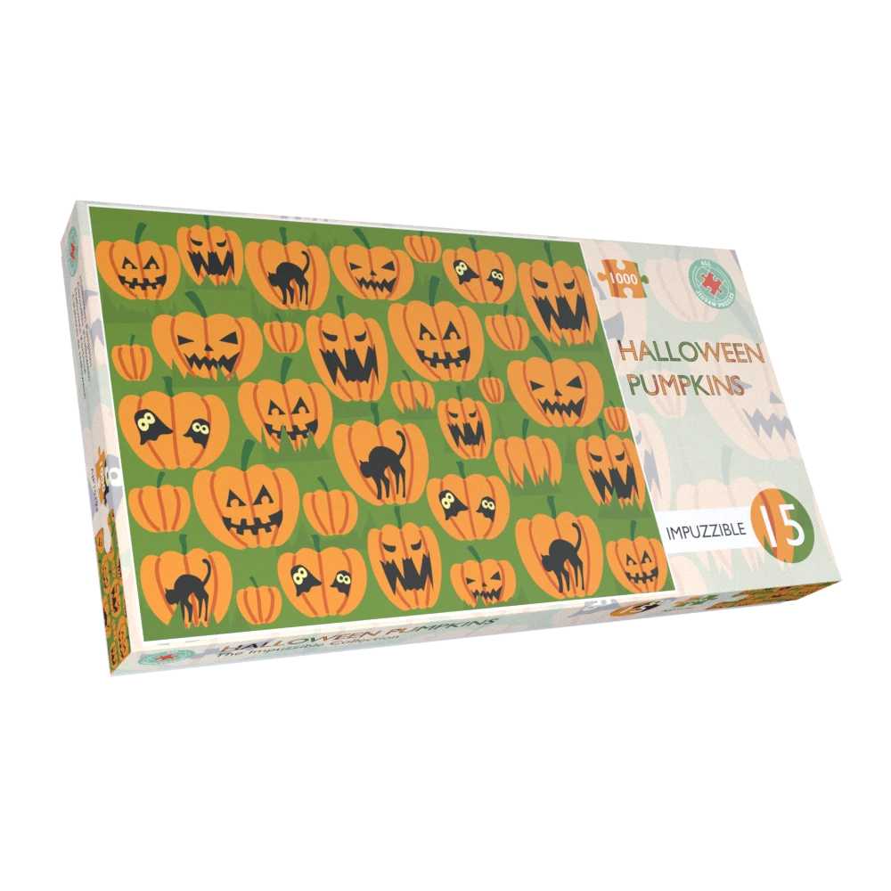 Halloween Pumpkin - Impuzzible No.15 - 1000 Piece Jigsaw Puzzle 4 Halloween Pumpkin - Impuzzible No.15 - 1000 Piece Jigsaw Puzzle - Image 2