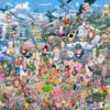 Mike Jupp I Love GB Too! 1000 Piece Jigsaw Puzzle -All Jigsaw Puzzles ajp mike jupp i love GB too 1000 jig AJP151007