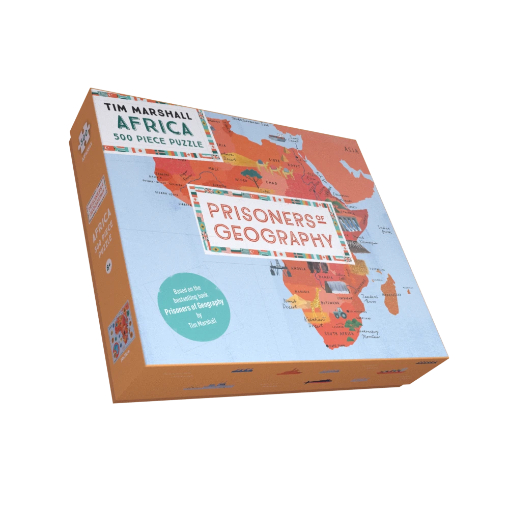 Prisoners Of Geography Africa Map 500 Piece Jigsaw Puzzle 4 Prisoners Of Geography Africa Map 500 Piece Jigsaw Puzzle - Image 2