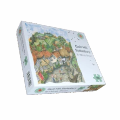 Gold Hill Shaftesbury 500 Or 1000 Piece Jigsaw Puzzle -All Jigsaw Puzzles ajp wendy brown gold hill 500 lid AJP13110