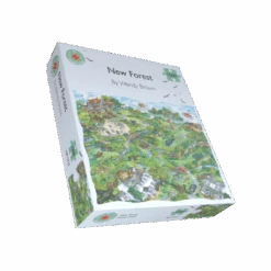 New Forest - Wendy Brown 1000 Piece Jigsaw Puzzle -All Jigsaw Puzzles ajp wendy brown new forest 1000 lid AJP13230