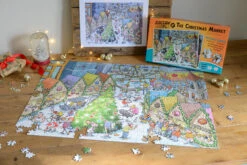 Djigsaw Vu At The Christmas Market 2 X 1000 Piece Jigsaw Puzzles -All Jigsaw Puzzles ajp13550 Djigsaw vu at the christmas market 1000 piece jigsaw puzzle lifestyle 1