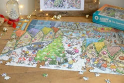 Djigsaw Vu At The Christmas Market 2 X 1000 Piece Jigsaw Puzzles -All Jigsaw Puzzles ajp13550 Djigsaw vu at the christmas market 1000 piece jigsaw puzzle lifestyle 2
