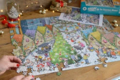 Djigsaw Vu At The Christmas Market 2 X 1000 Piece Jigsaw Puzzles -All Jigsaw Puzzles ajp13550 Djigsaw vu at the christmas market 1000 piece jigsaw puzzle lifestyle 4