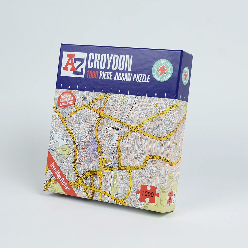 A To Z Map Of Croydon 1000 Piece Jigsaw 11 A To Z Map Of Croydon 1000 Piece Jigsaw - Image 9