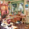 Ravensburger The Artist's Shed My Haven No. 11 1000 Piece Jigsaw Puzzle -All Jigsaw Puzzles artists shed my haven 1000 piece jigsaw puzzle