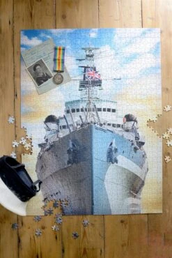 Imperial War Museums HMS Belfast 1000 Piece Jigsaw Puzzle -All Jigsaw Puzzles b02bb06e 42cc 4181 a39f 3e150ed3d55f