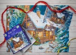 Winter Cabin 1000 Piece Jigsaw Puzzle -All Jigsaw Puzzles b048344b e641 4dea 81ad 6b6ba3319b06