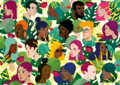 Contemporary Portraits 1000 Piece Jigsaw Puzzle - Diversity Puzzle By Arnelle Woker