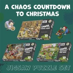 Chaos Countdown To Christmas 3 X 1000 Piece Jigsaw Puzzle Set -All Jigsaw Puzzles b9b24913 ae53 4d88 b3e1 b0792acf0dd3