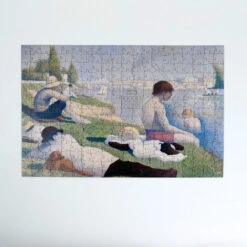 Bathers At Asnieres - National Gallery 300 Piece Wooden Jigsaw Puzzle