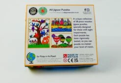 "Kit The Ginger Cat" Sight Impaired 28 Piece Wooden Jigsaw Puzzle -All Jigsaw Puzzles c52f8306 9c64 4c25 bcde ecf7f48db725