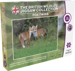 Fox Twins 1000 Or 500 Jigsaw Puzzle