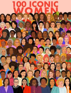 100 Iconic Women - 1000 Piece Jigsaw Puzzle