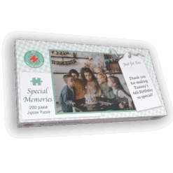 Personalised 200 Piece Photo Jigsaw -All Jigsaw Puzzles candles 200 piece landscape box WR