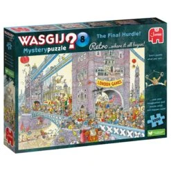 Jumbo Wasgij Retro Mystery 8 The Final Hurdle! 1000 Piece Jigsaw Puzzle -All Jigsaw Puzzles ccdf2192 b965 4cee adde d1d3a6048252