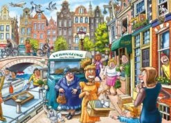 Jumbo Wasgij Original 45 Moving Day 1000 Piece Jigsaw Puzzle